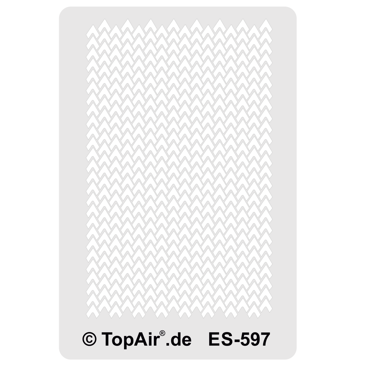 Schablone ES597 - Schuppenmuster